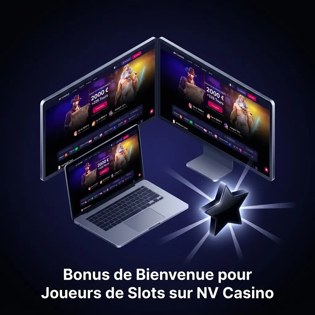 Bonus de bienvenue NV Casino : jusqu'à 2000 EUR et 225 tours gratuits pour les nouveaux joueurs de slots