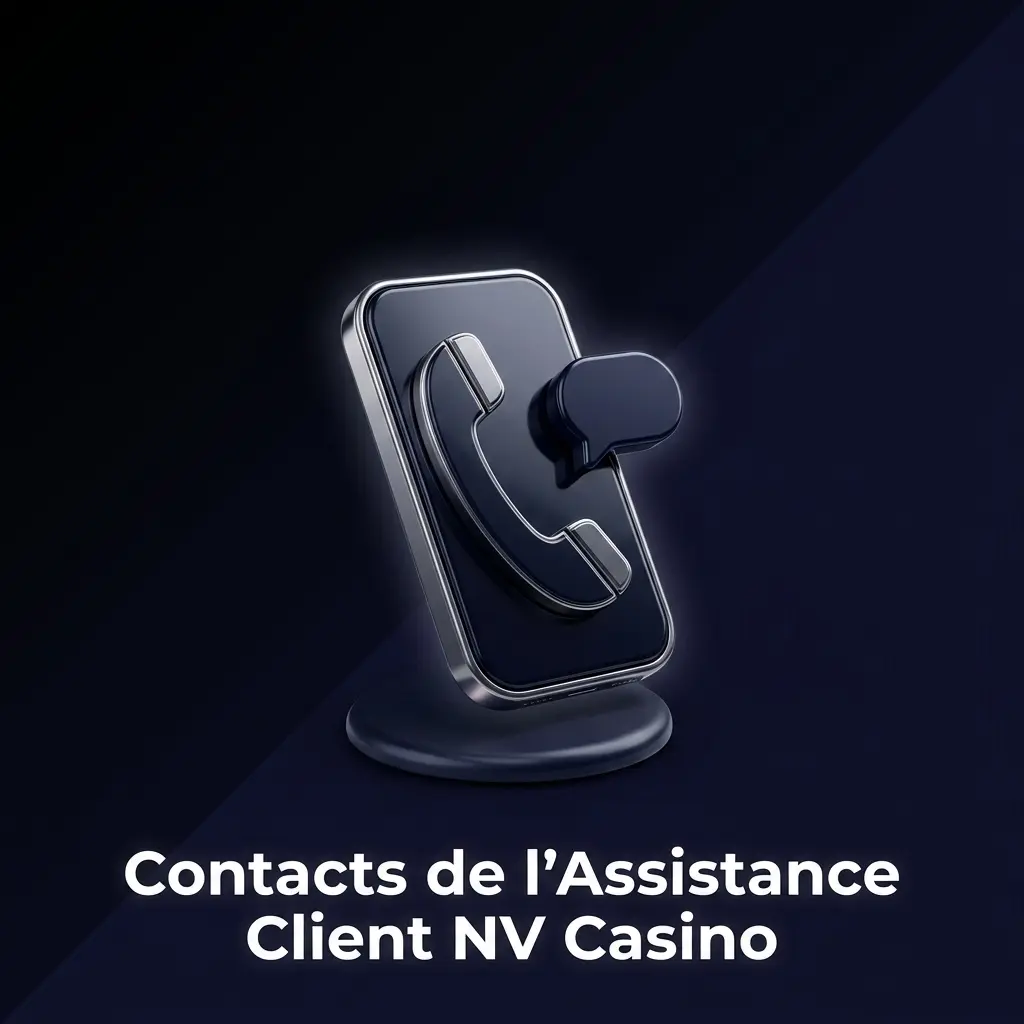 Contacts assistance client NV Casino : chat en direct, e-mail et FAQ disponibles 24h/24 et 7j/7