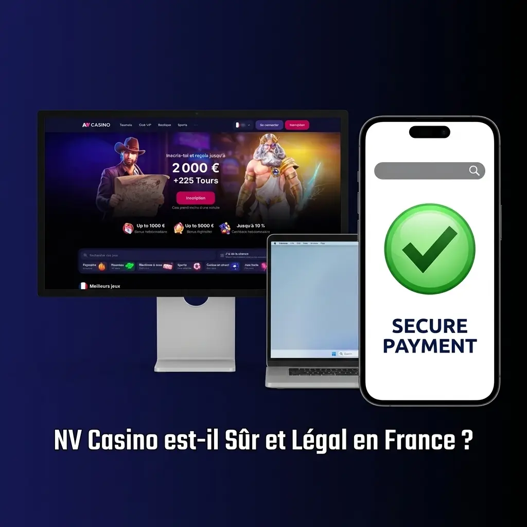 NV Casino licence Curaçao eGaming, chiffrement SSL 128 bits, sécurité et légalité pour joueurs français