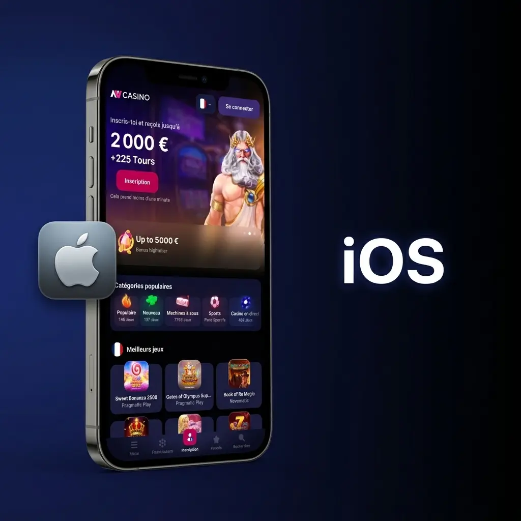 NV Casino sur iOS : accédez au site mobile optimisé via Safari ou Chrome sur iPhone et iPad