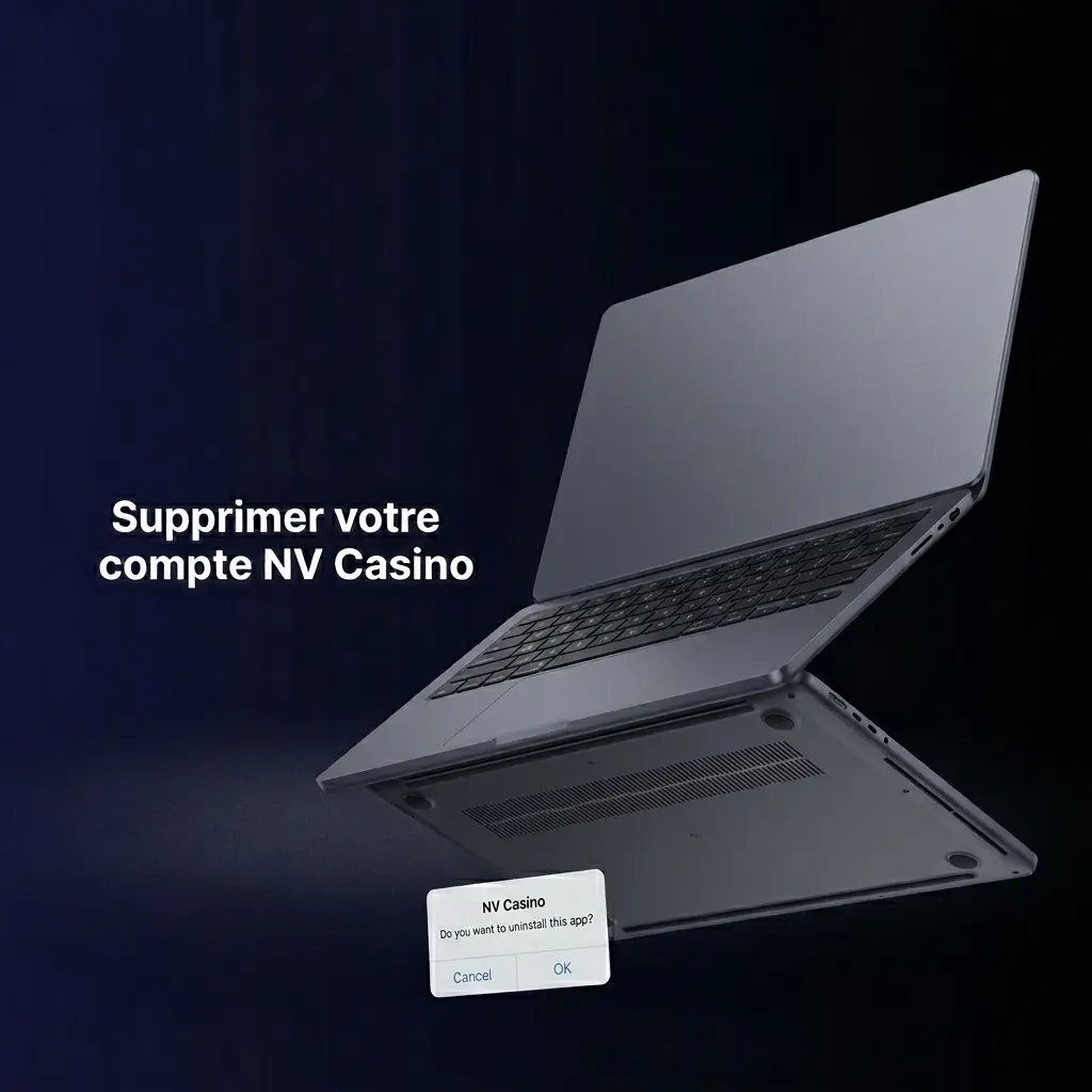 Étapes pour supprimer définitivement un compte NV Casino via les paramètres ou le support en ligne